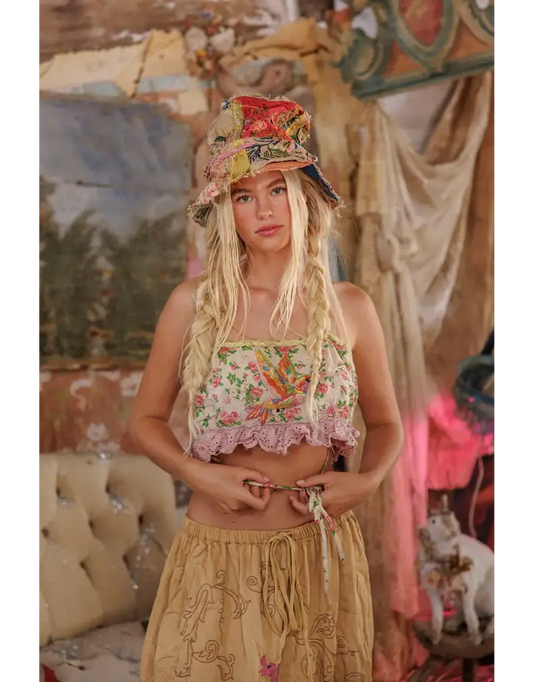 Eyelet Layering Wrap Tank 414 Emma Rose by MP