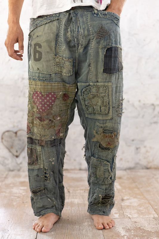 Musette No6 Denims in Washed Indigo 668 by MPearl