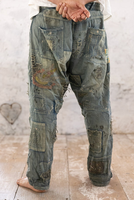 Musette No6 Denims in Washed Indigo 668 by MPearl