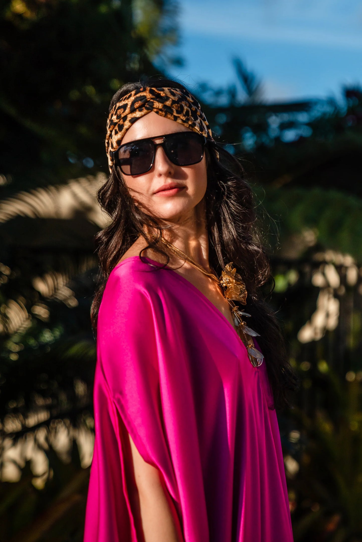 Ravissant Rouge Caftan by Jennafer Grace