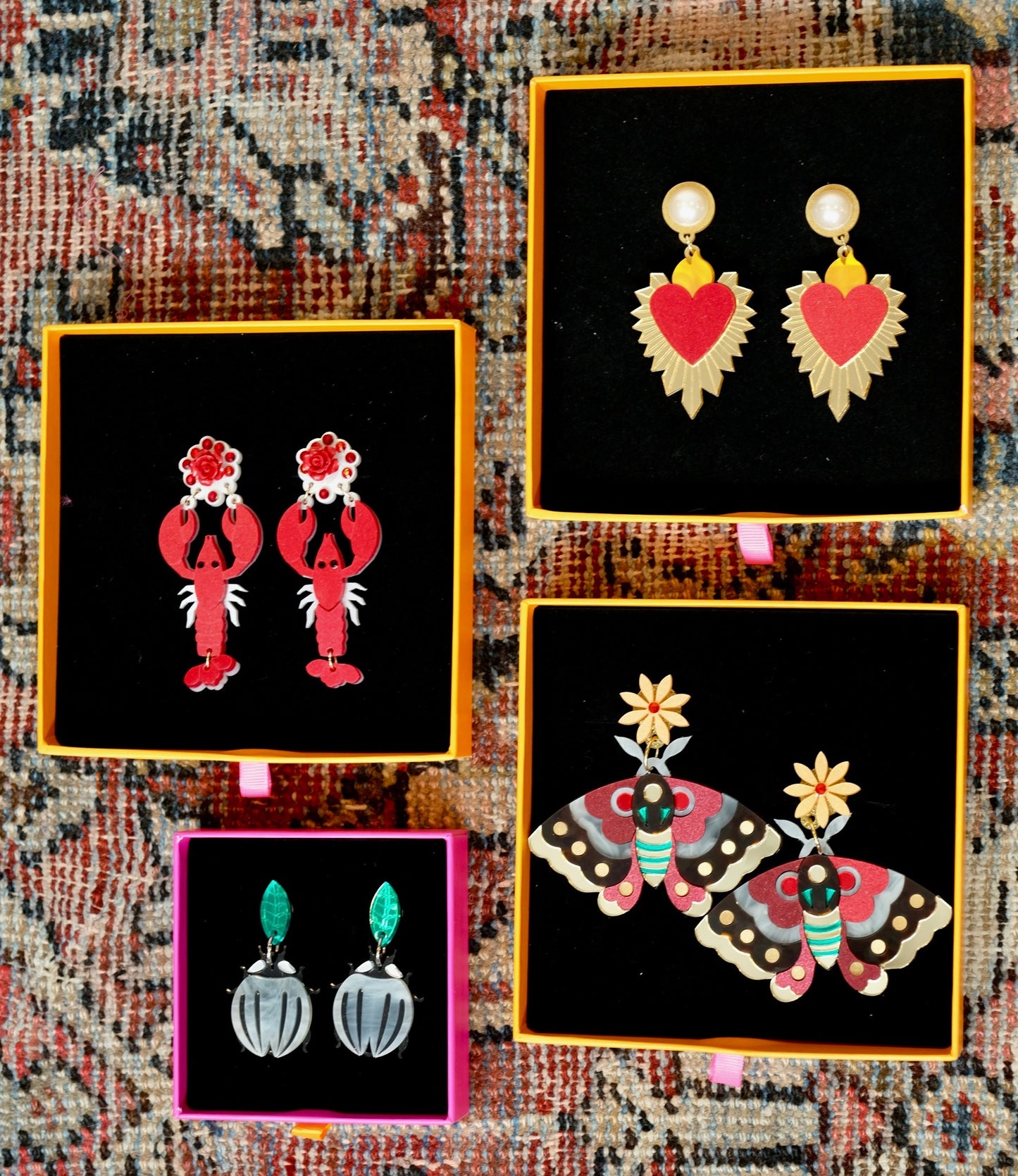 Lobster Earrings