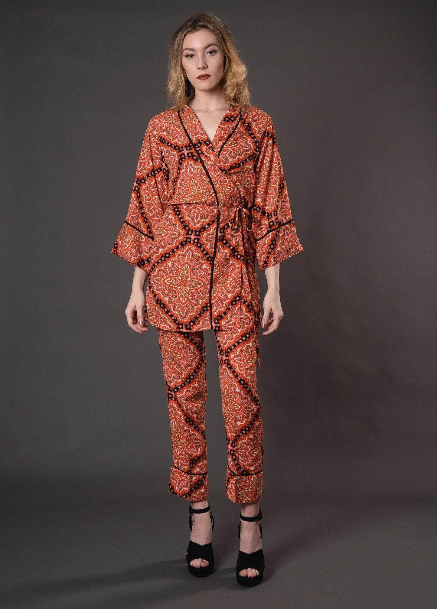 Clementine Paisley Paglamas by Jennafer Grace