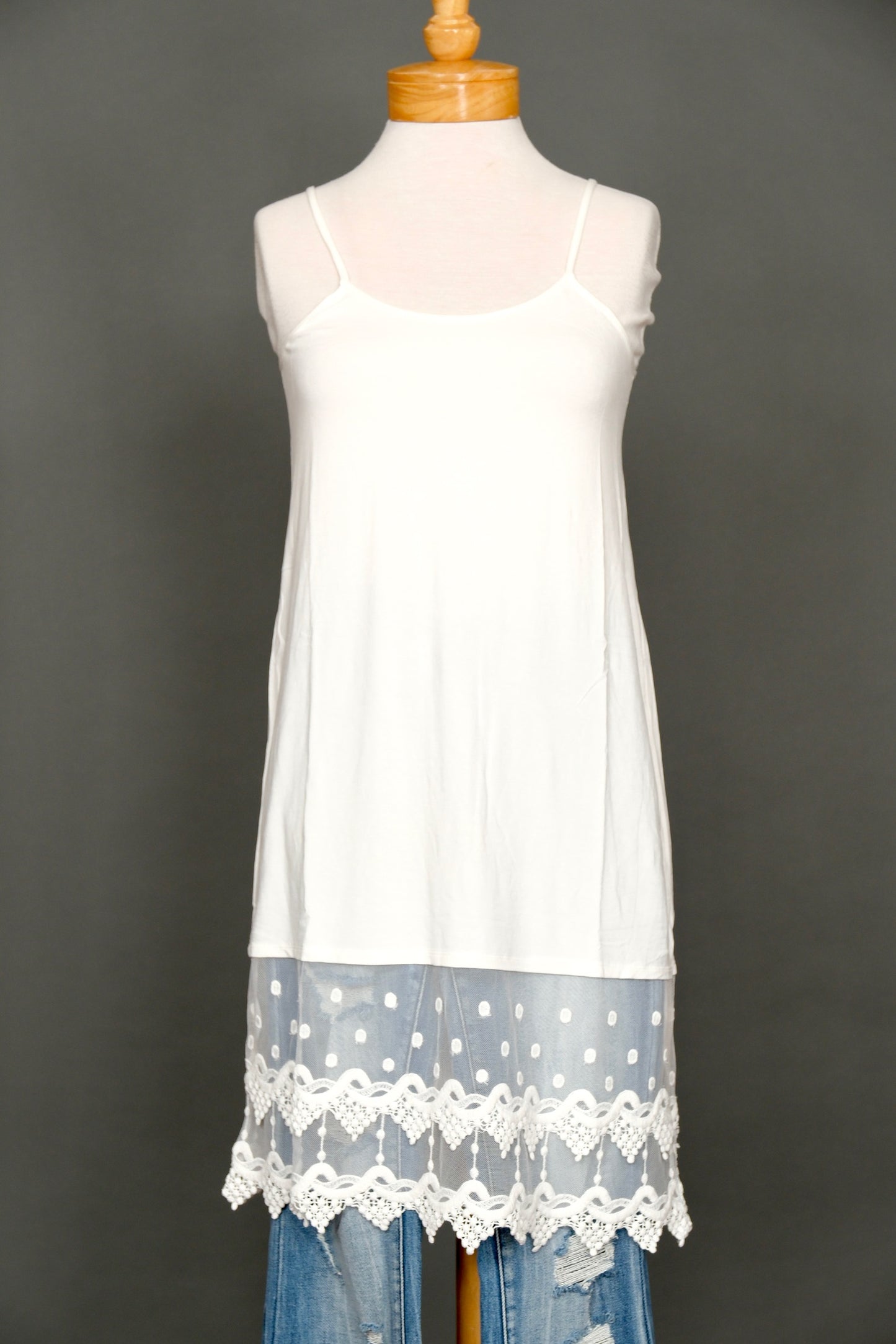 Go Lightly Extender Slip in Ivory