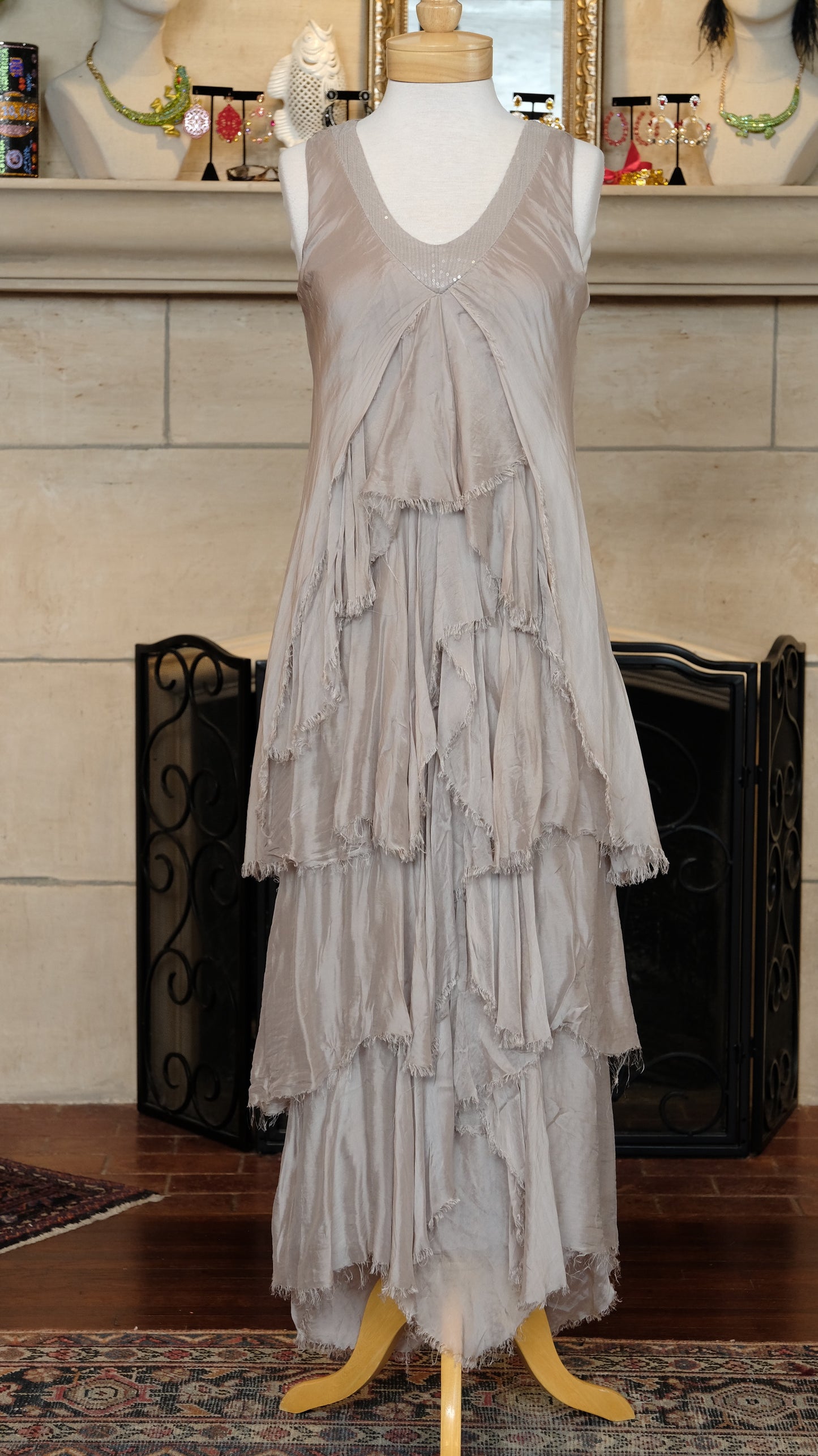 Oyster Gatsby Dress