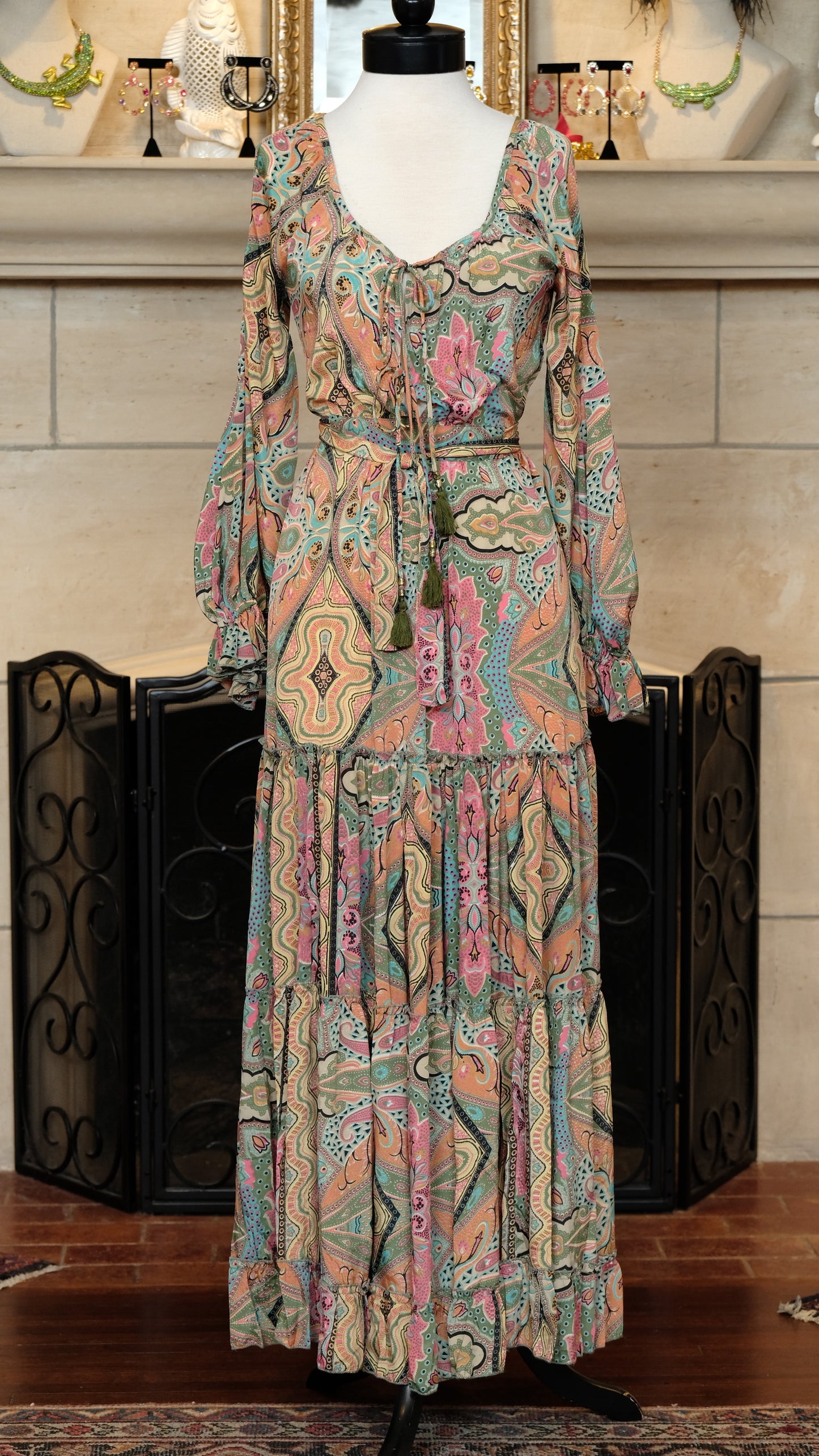 Witchy Woman Dress in Summer Bloomsbury