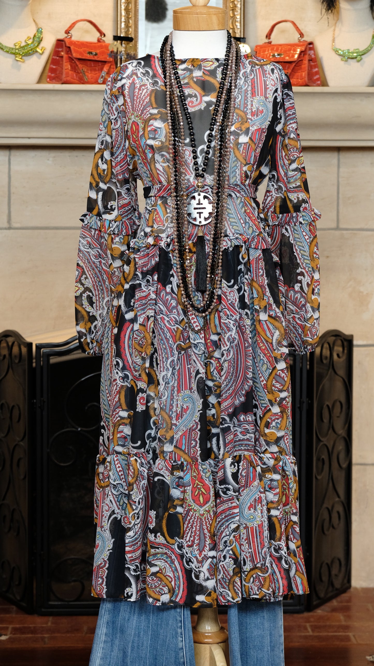 London Dress in Guns of Brixton