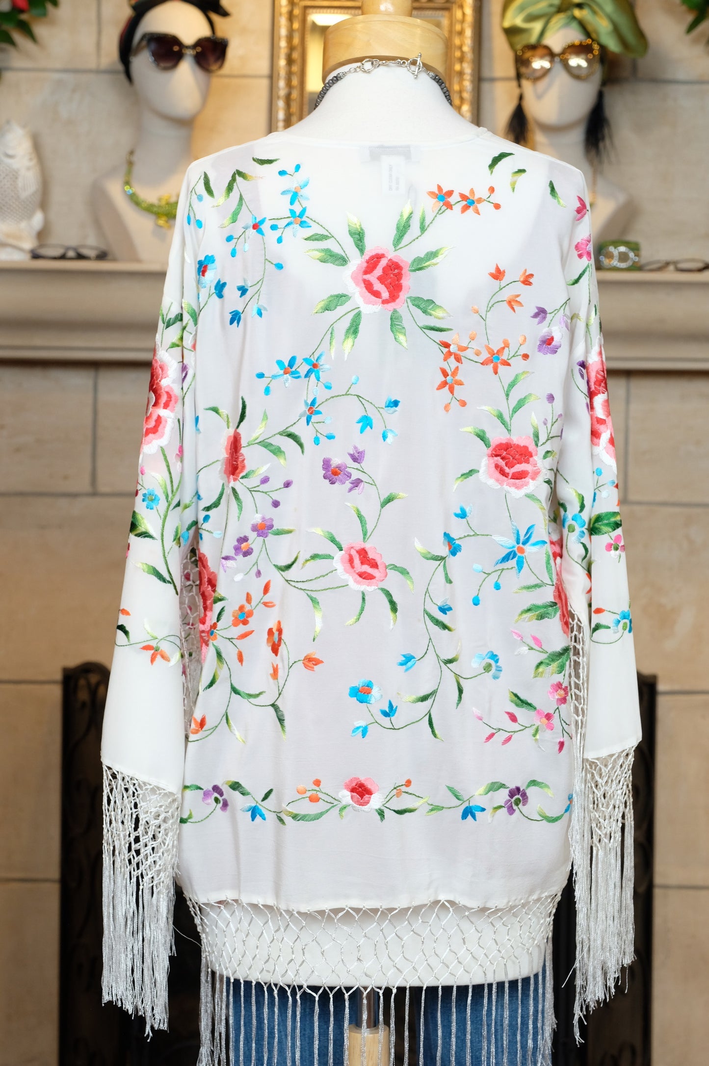 Frida's Fringe Kimono Duster