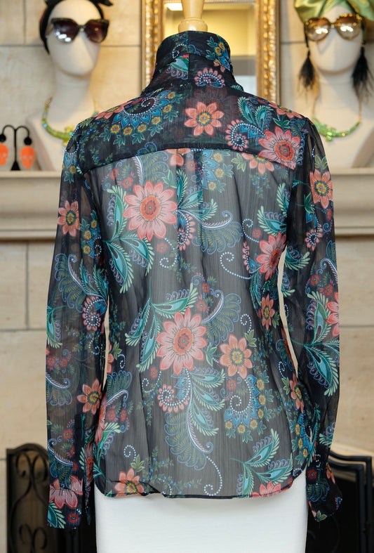 Maggie May Chiffon Blouse