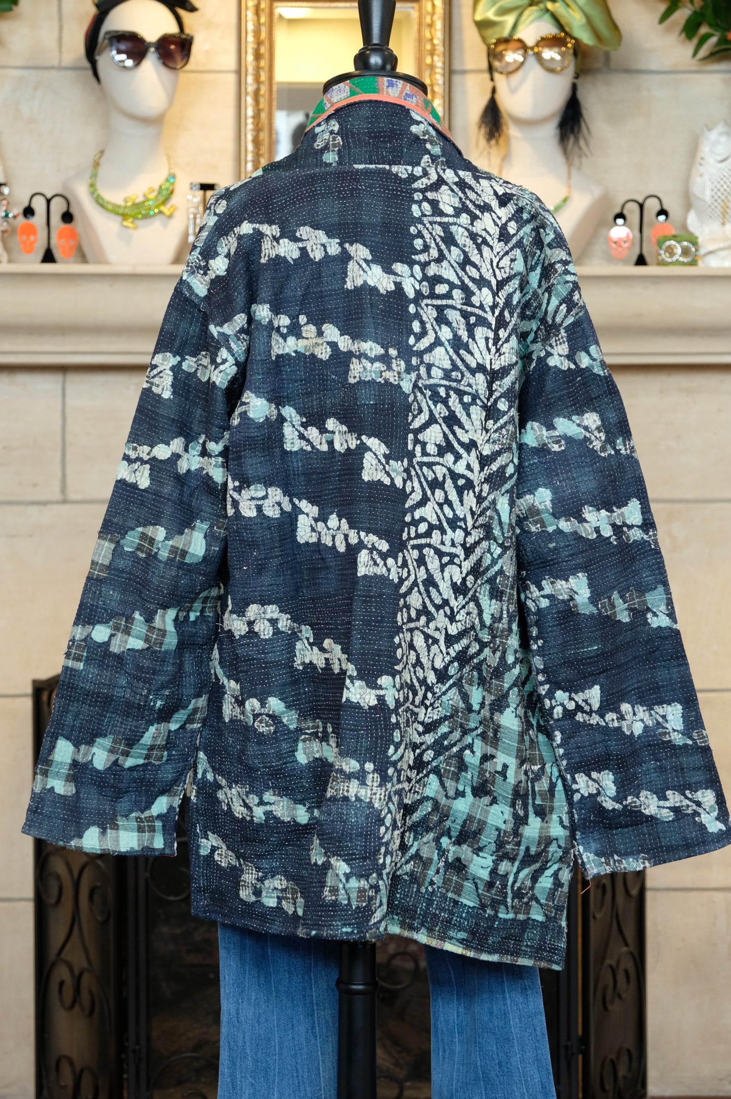 In The Navy Reversible Coat