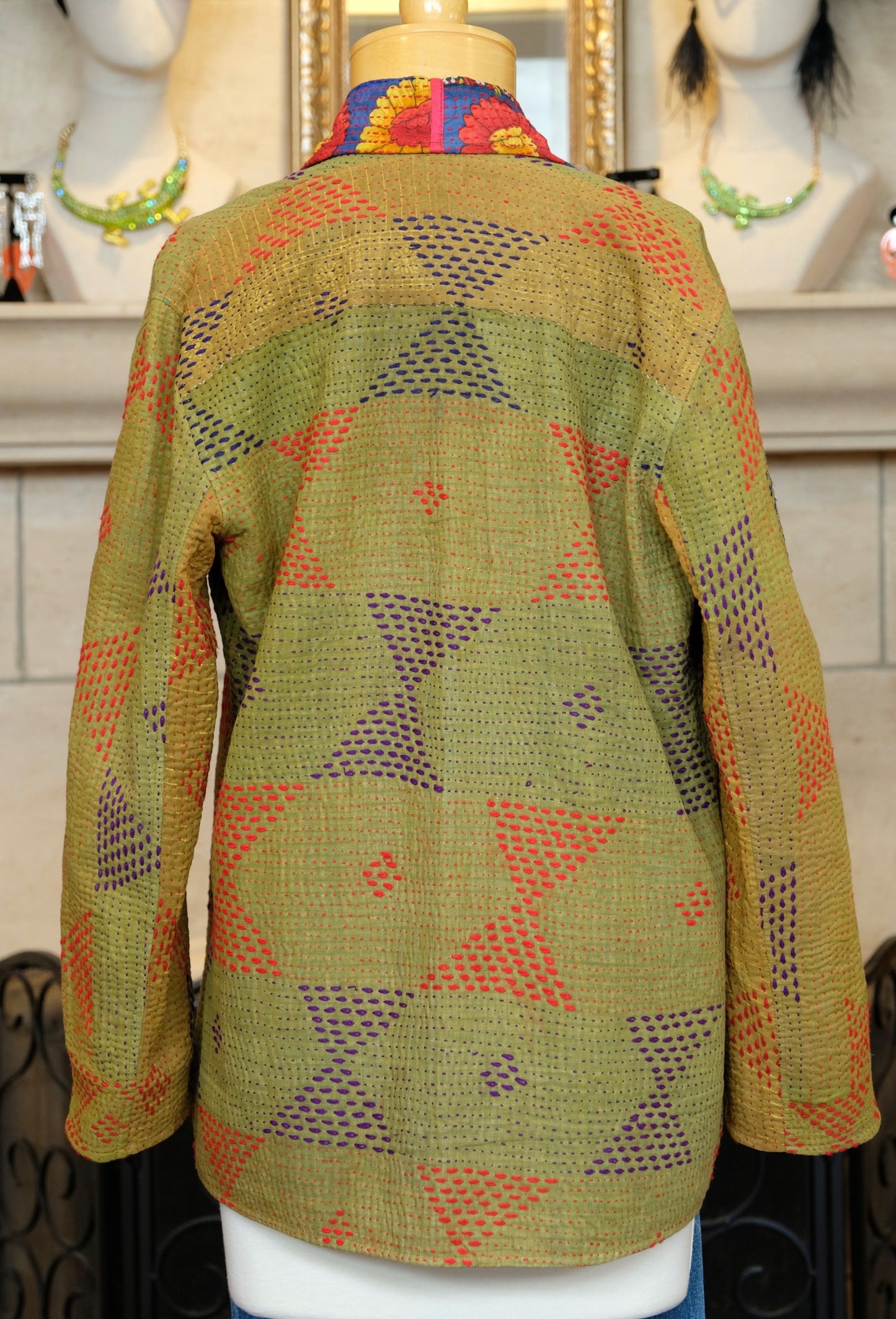 Red Olive Reversible Jacket