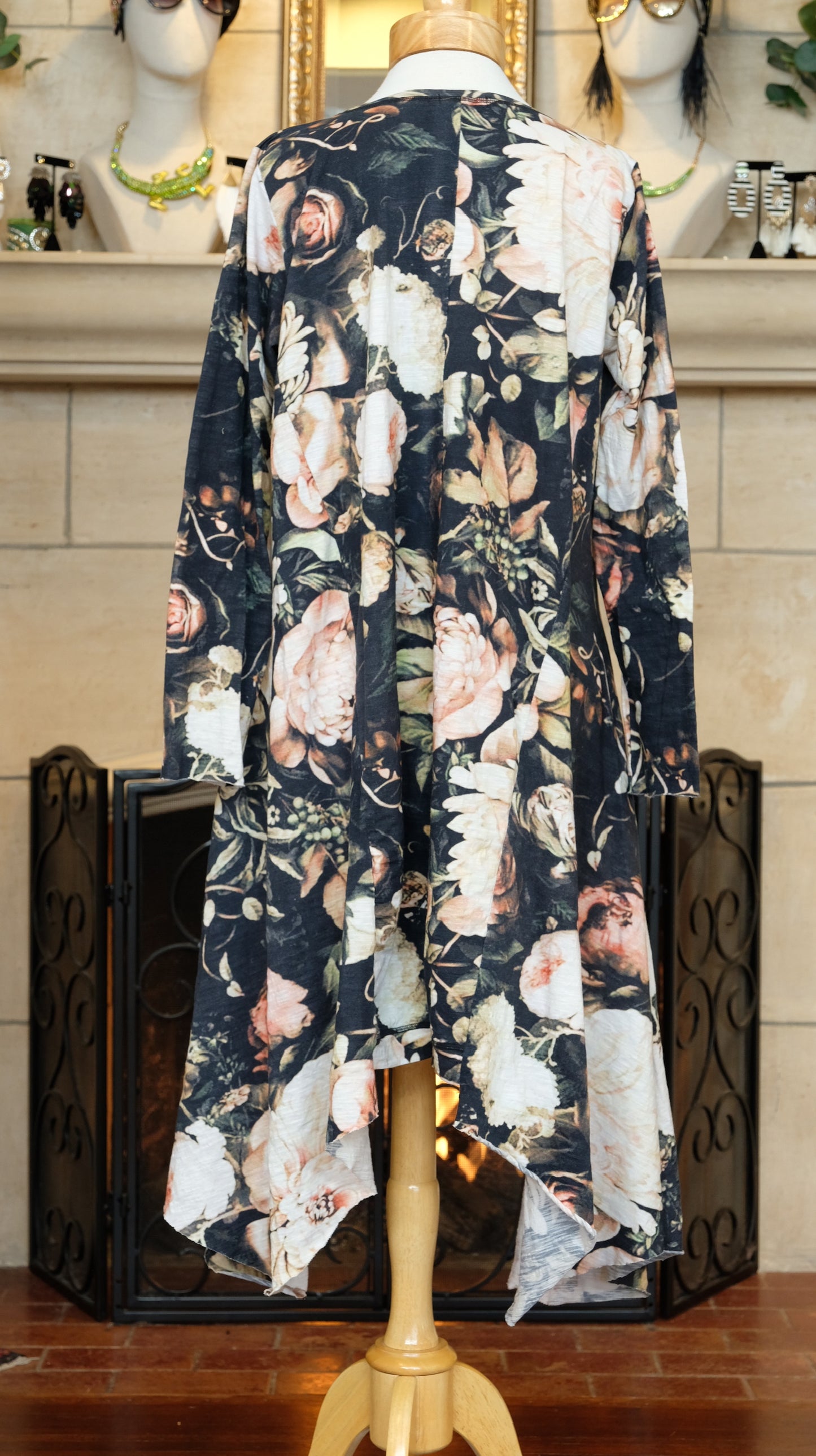 Ballet Long Sleeve Dress in Peony By Krista Larson