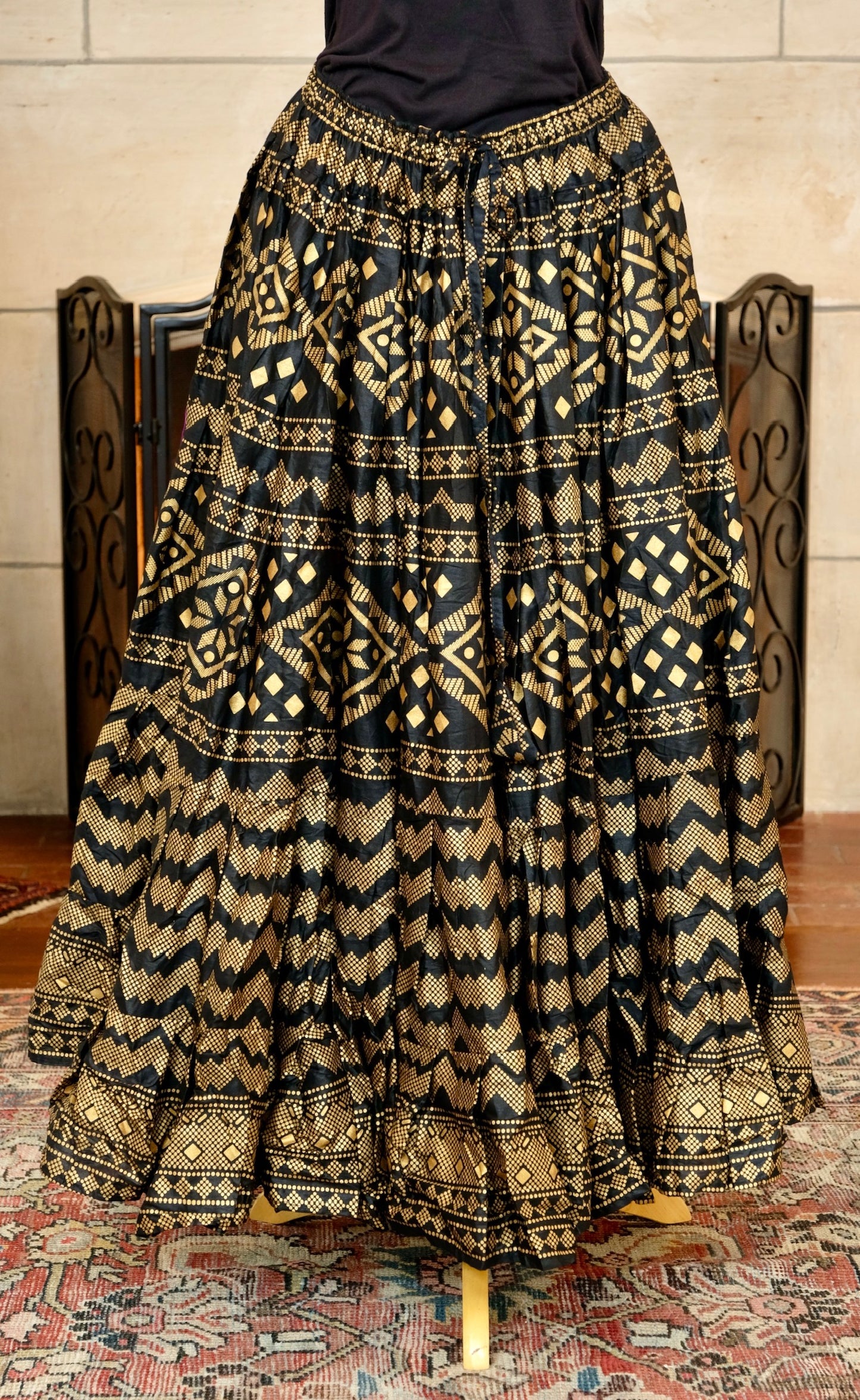 Gold Dust Gypsy Skirt
