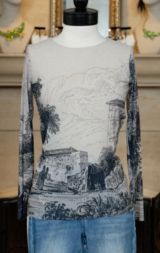 Nude Mesh T in Provence