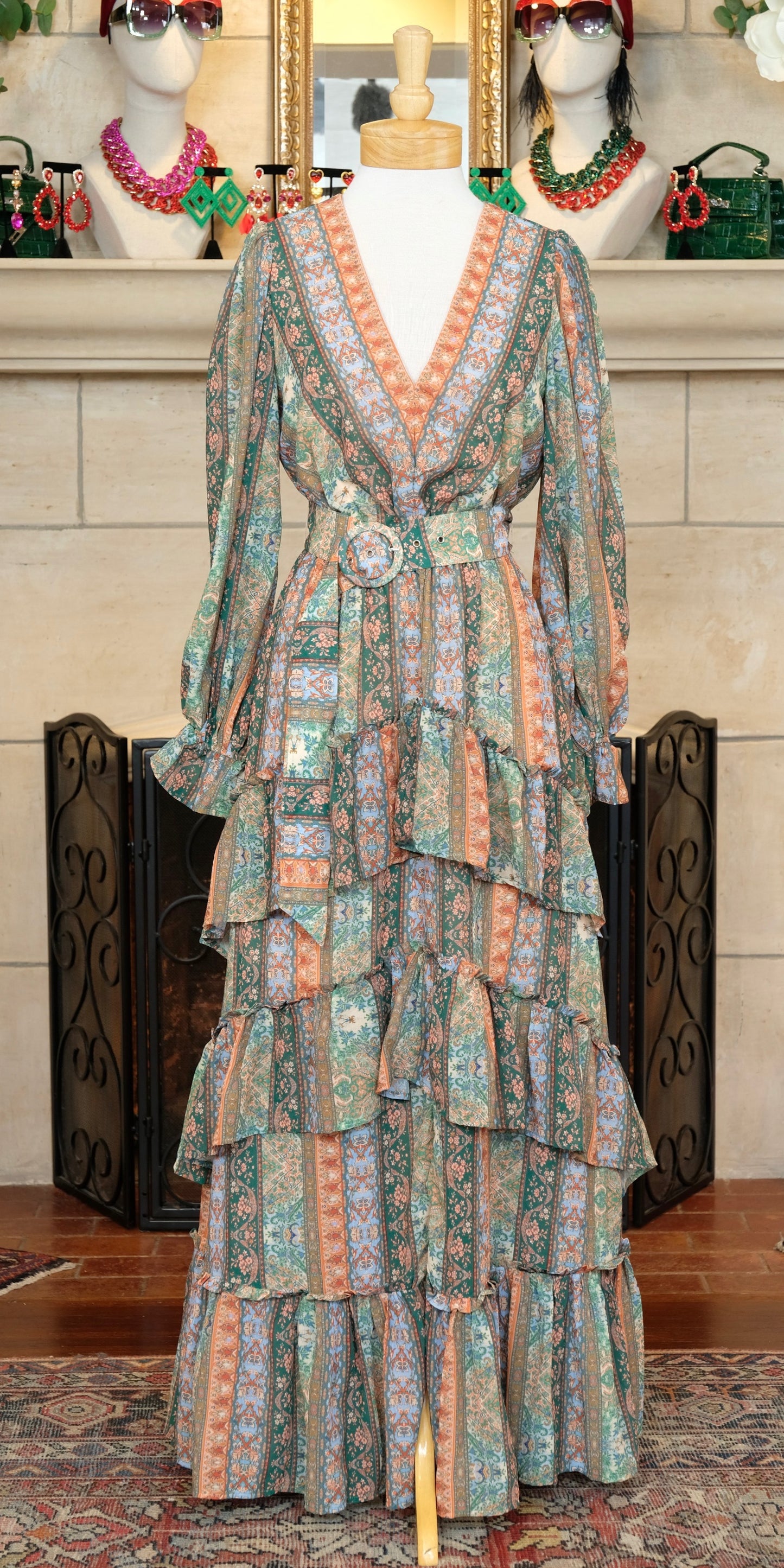 Bloomsbury Garden Tiered Dress