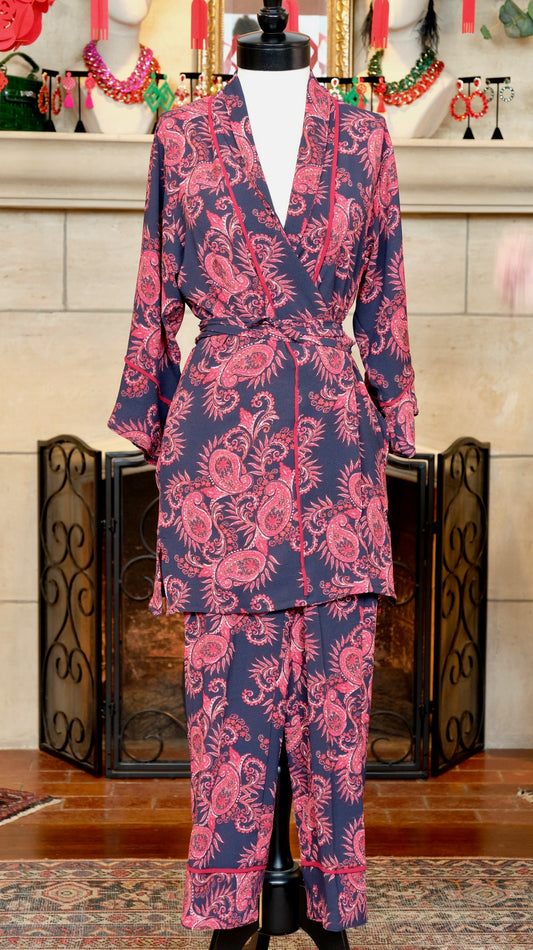 Midnight Cranberry Paglamas by Jennafer Grace