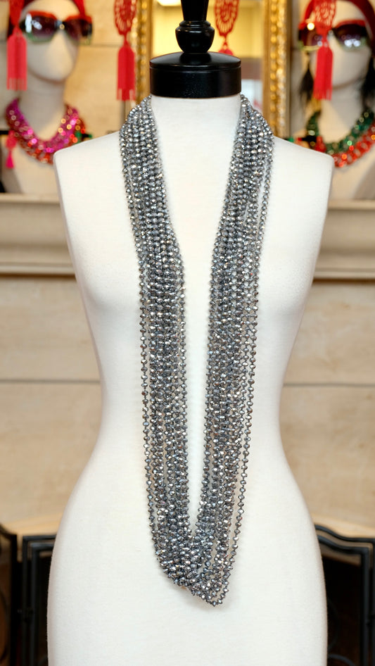 Silver Comet Crystal Strand