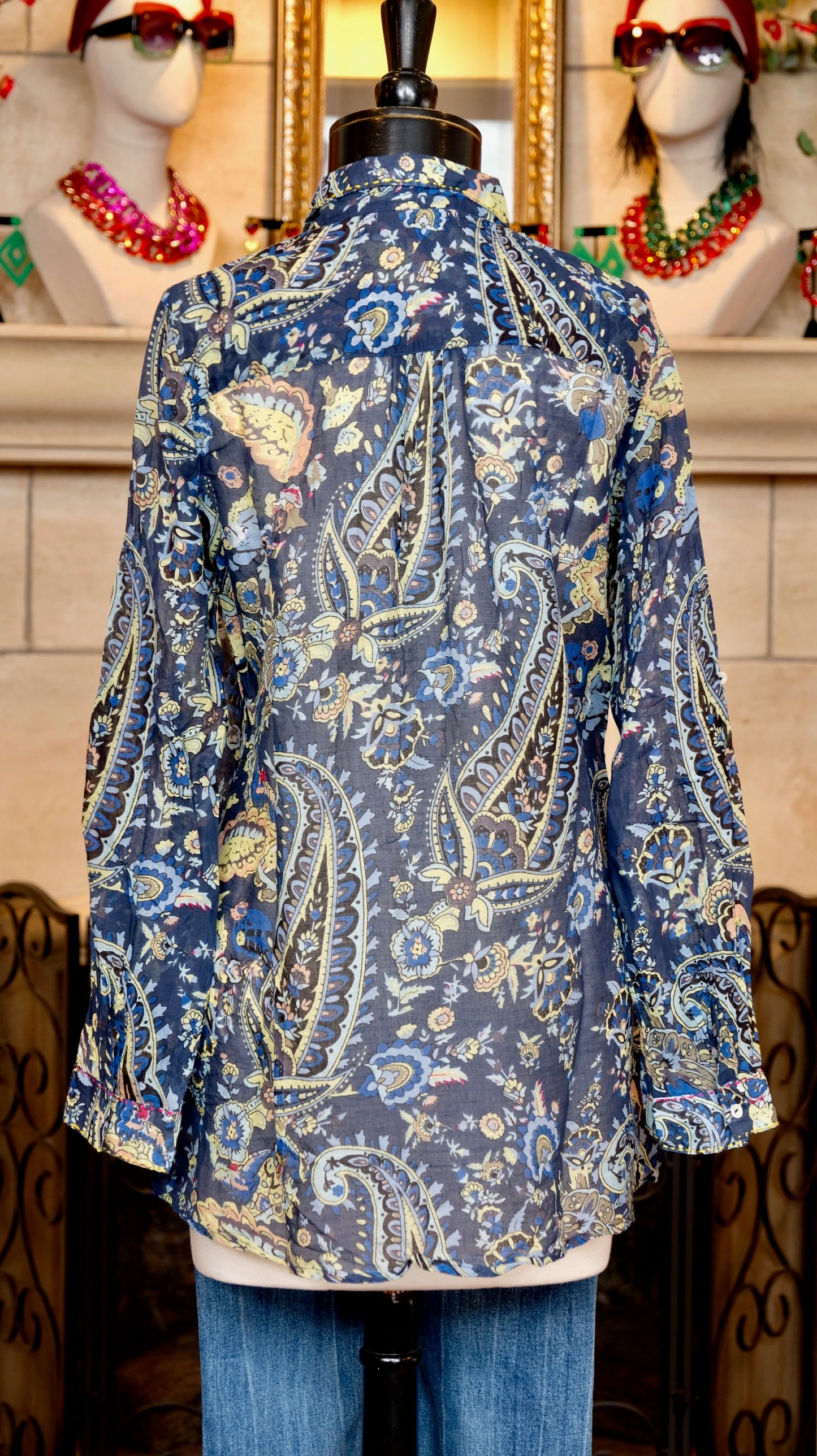 Boyfriend Caravan Shirt in Blue