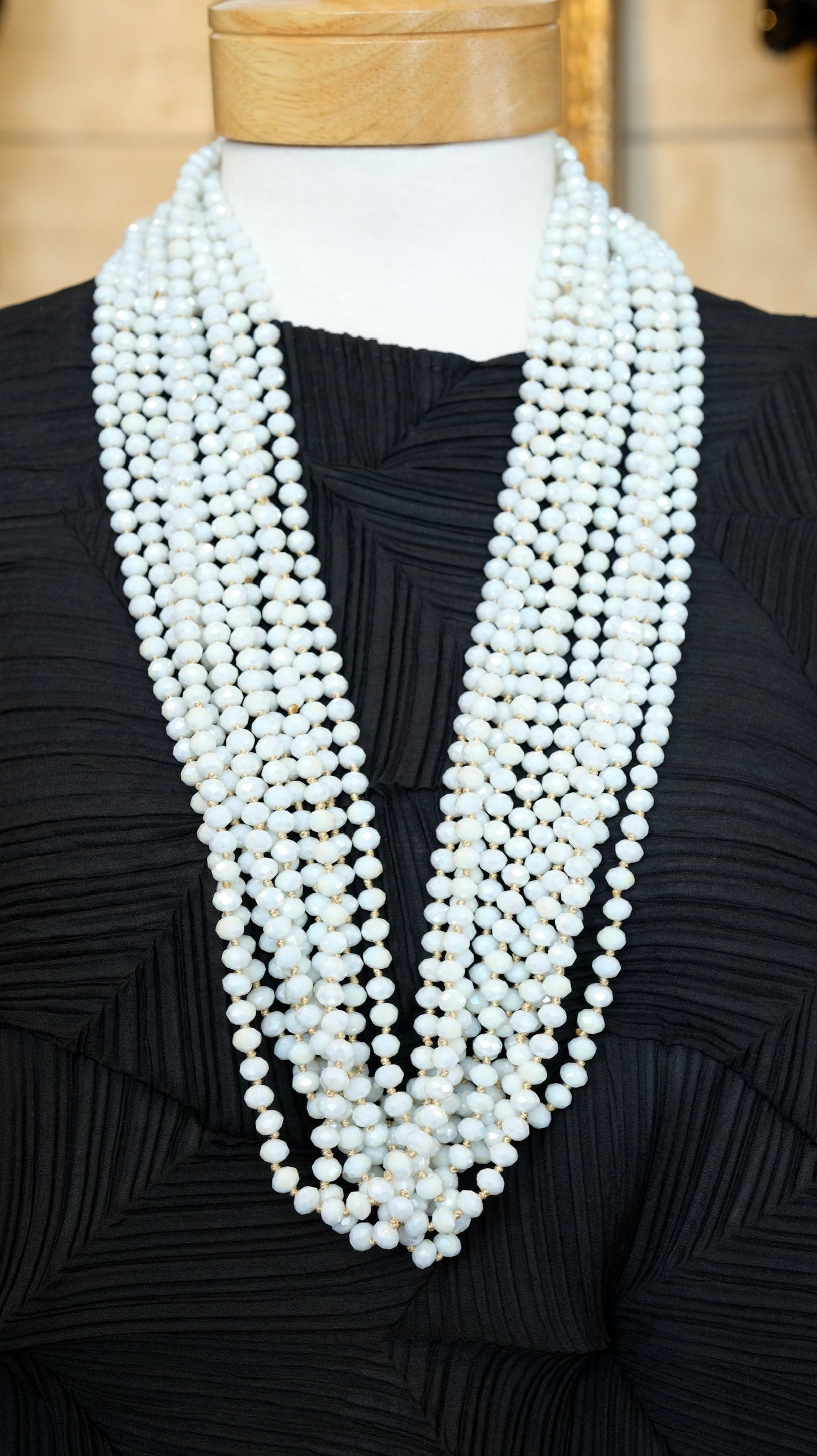 Oyster Crystal Strand