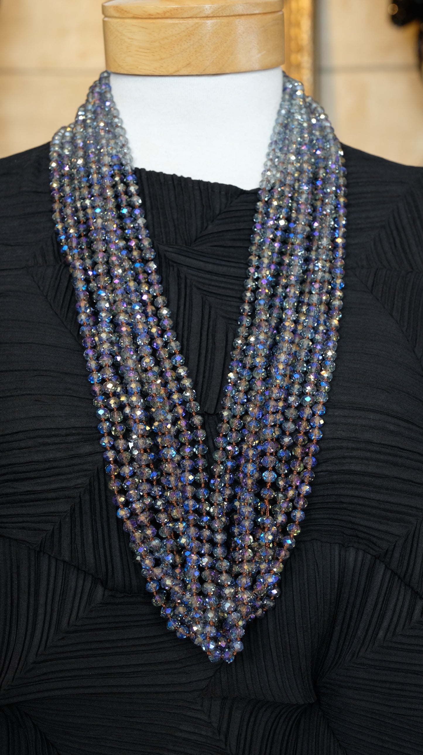 Crystal Strand in Mermaid 36"