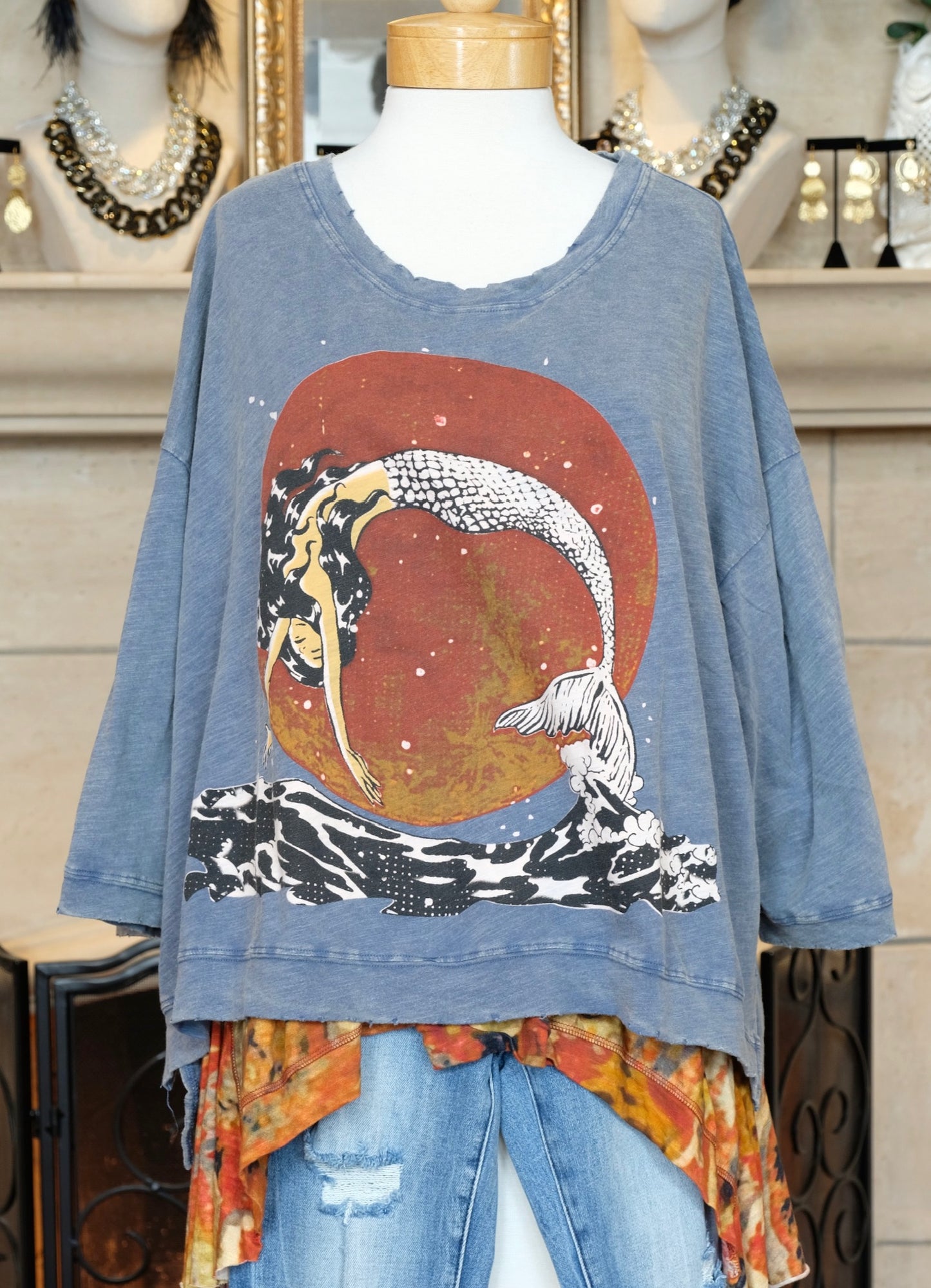 Golden Mermaid T-Shirt