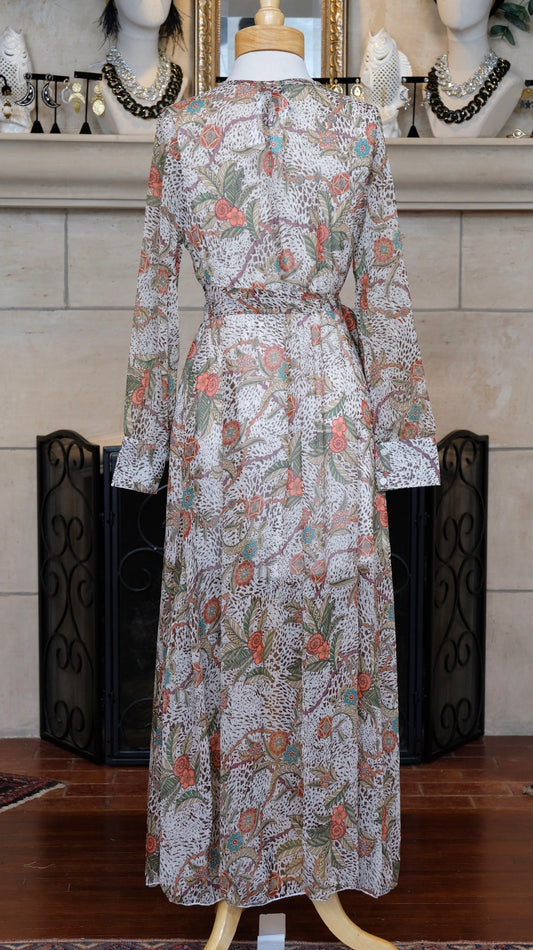 Bianca Dress in Fairytale Leopard