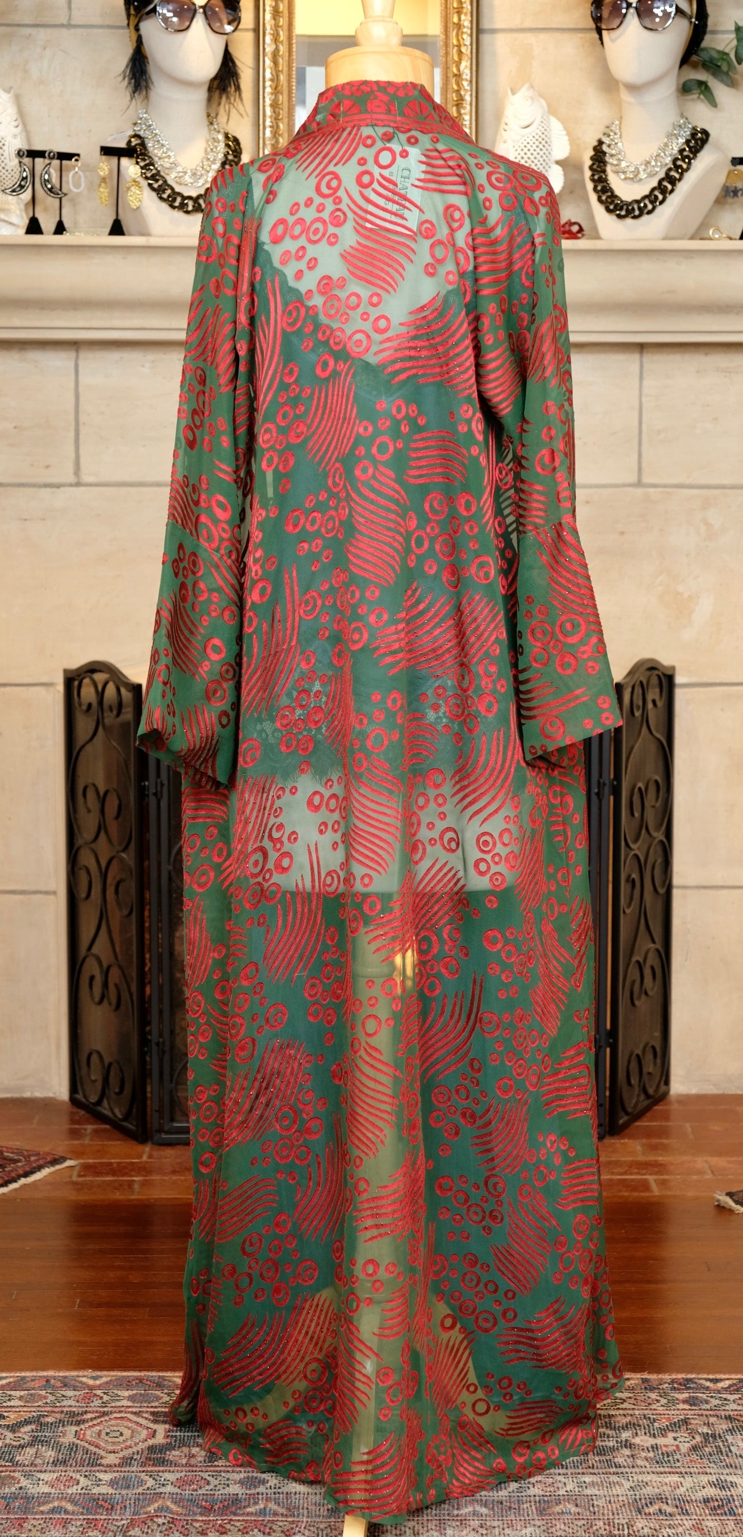 Nova Duster in Deep Green