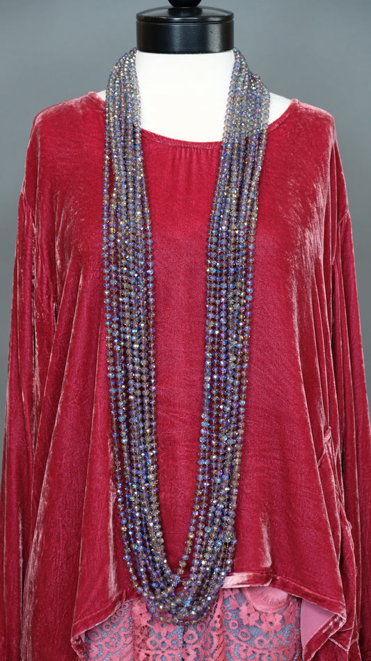 Violet Moon Crystal Strand