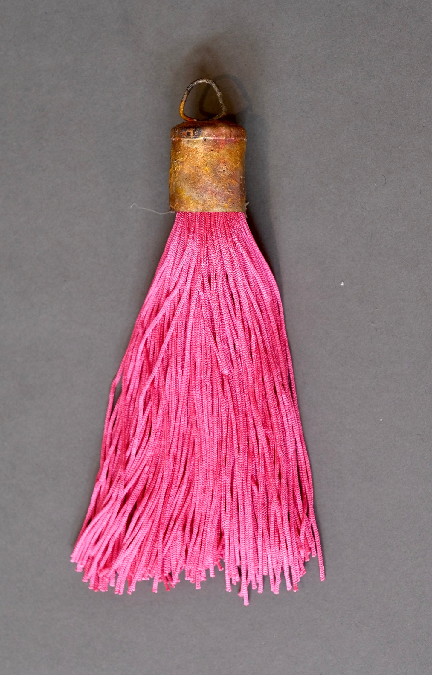 Lunatic Fringe Tassel in Hot Pink