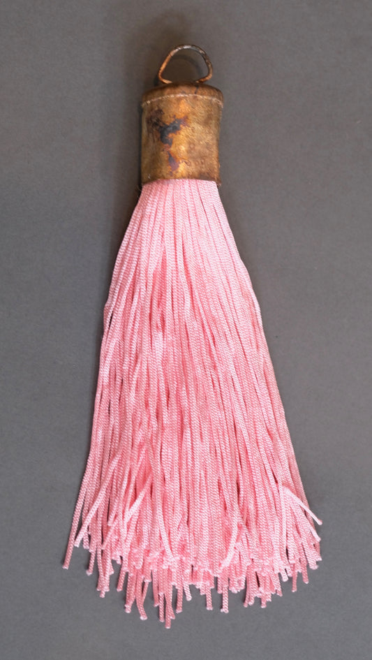 Lunatic Fringe Tassel in Baby Pink