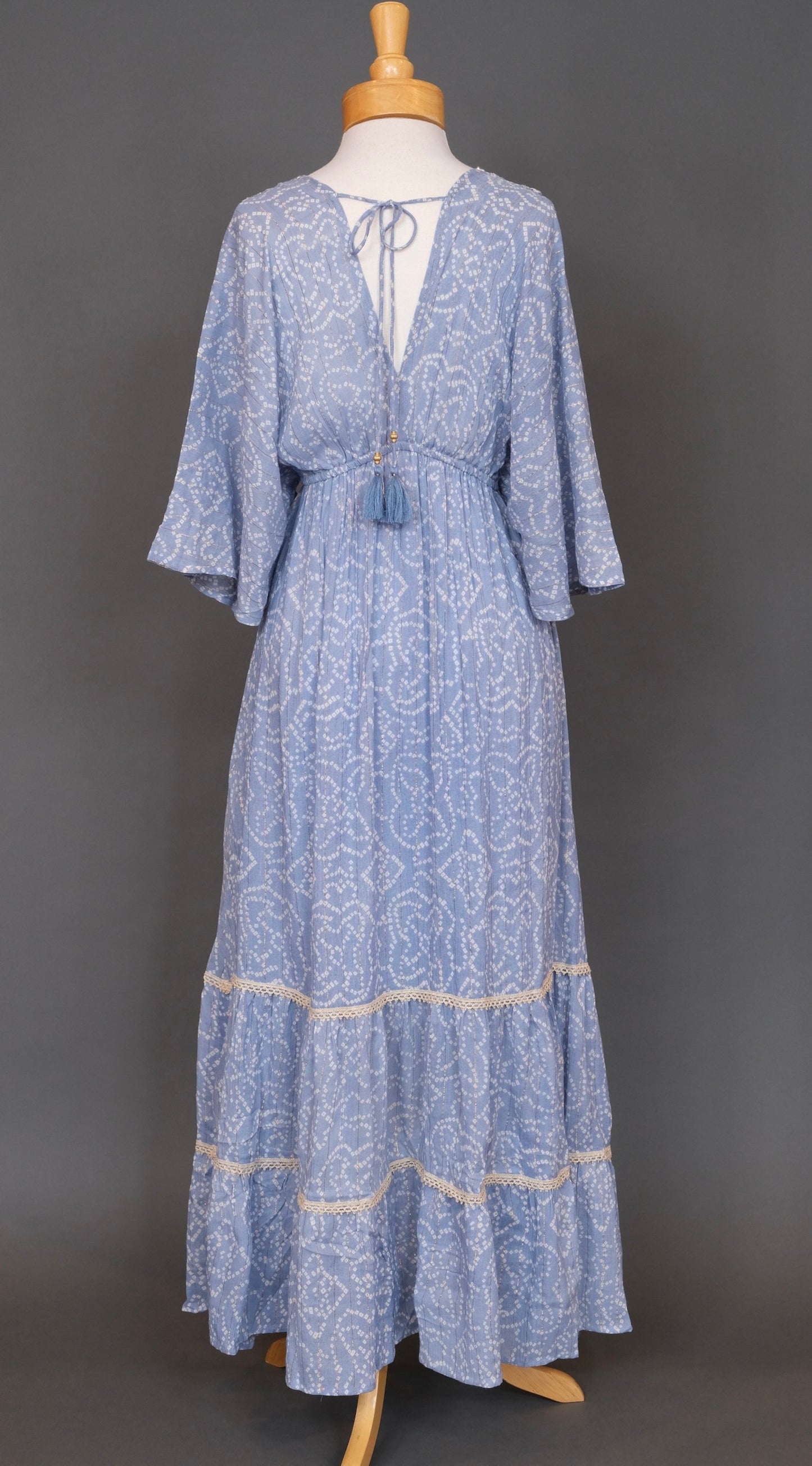 Serenity Dress Long in Cornflower