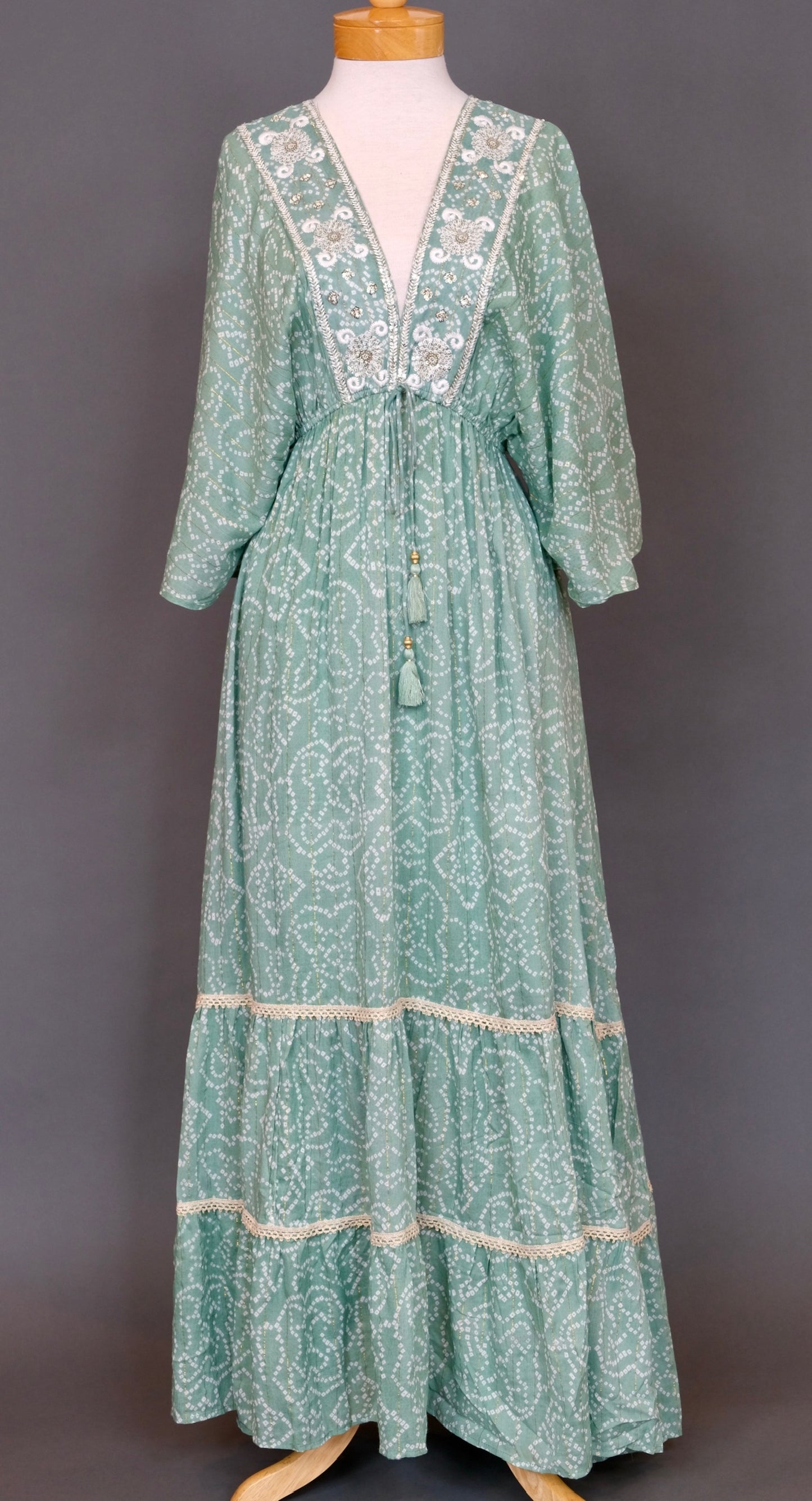 Serenity Dress Long in Summer Jade