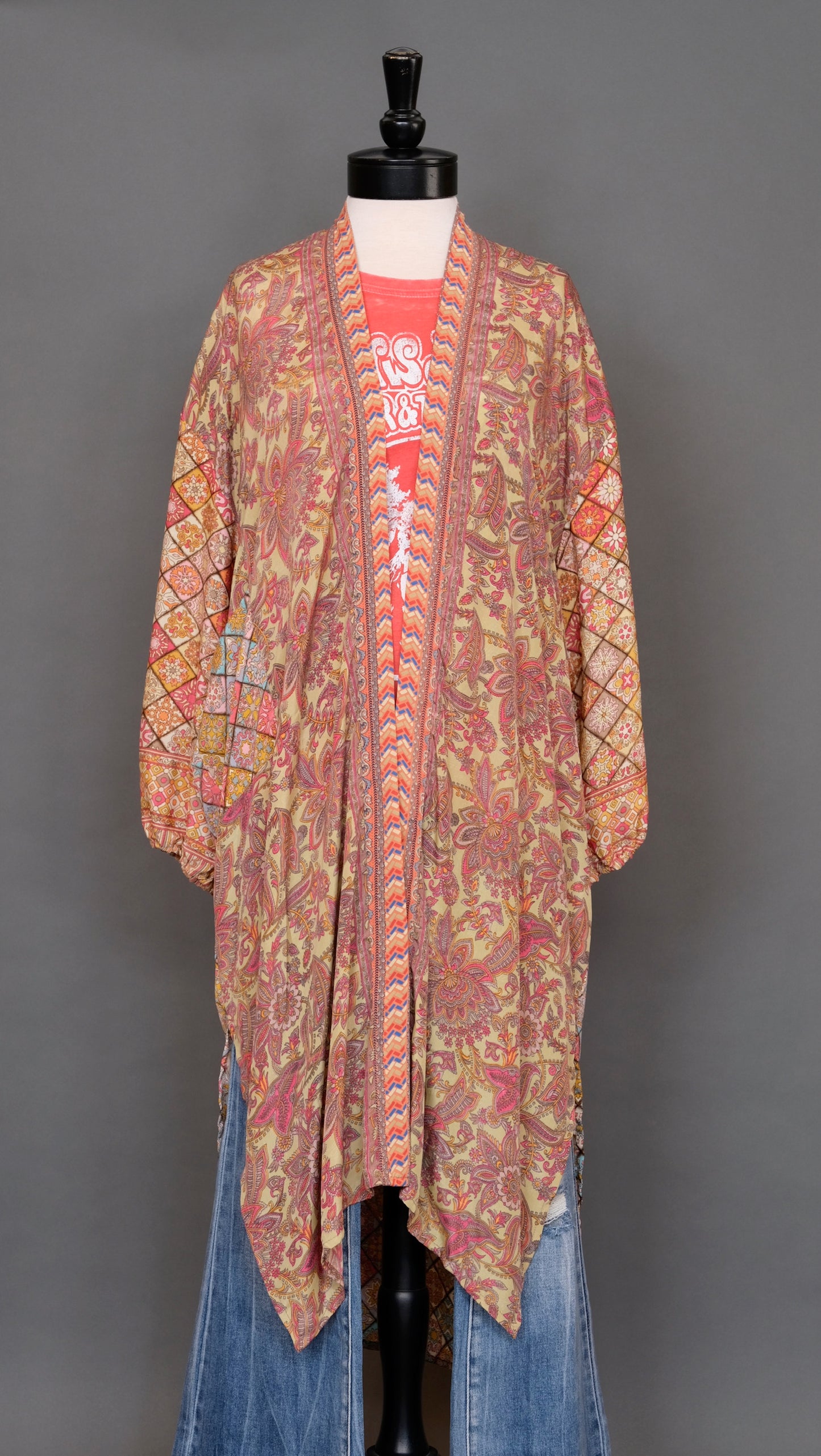 Deco Kaleidoscope Kashmir Duster
