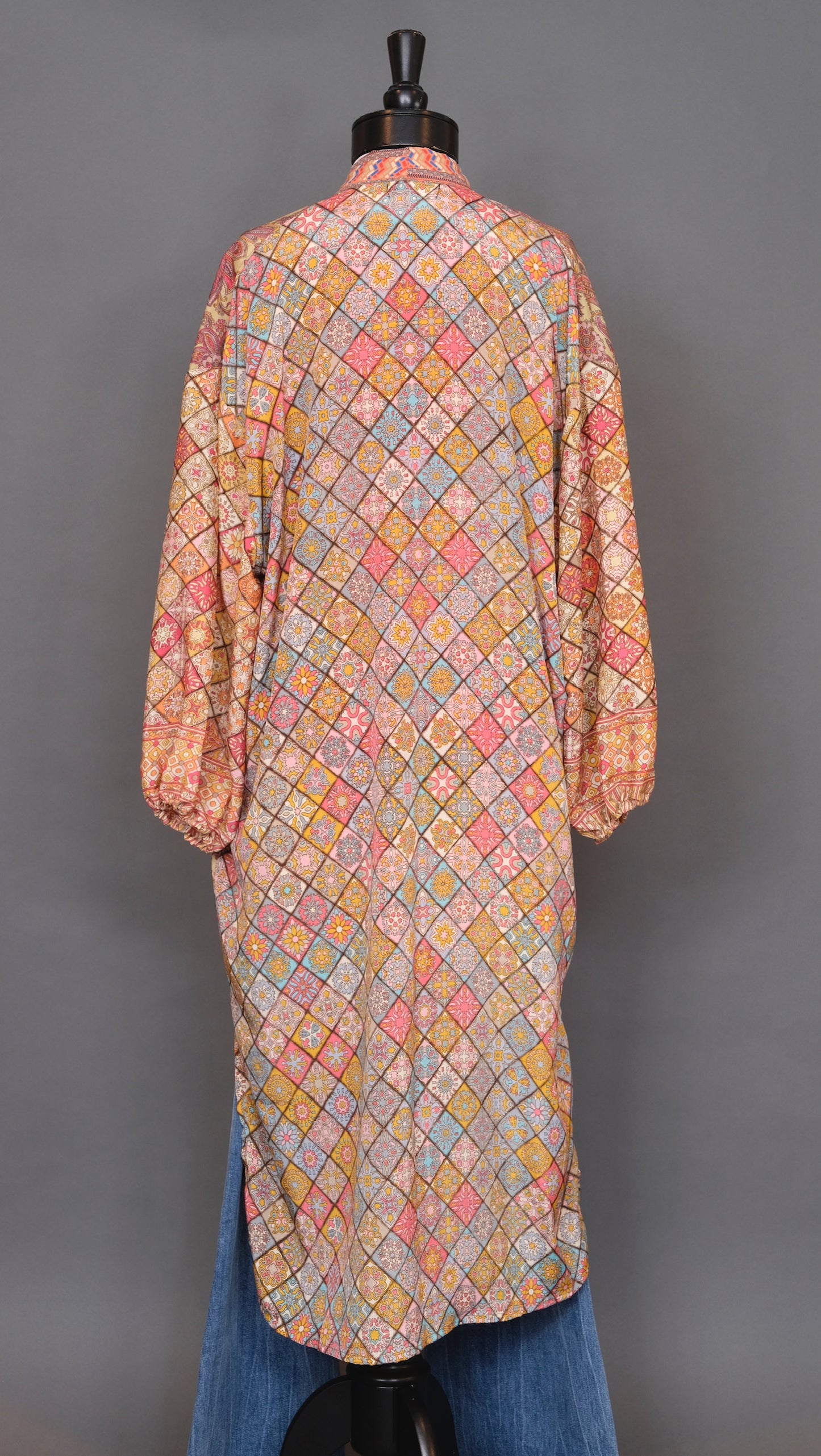 Deco Kaleidoscope Kashmir Duster