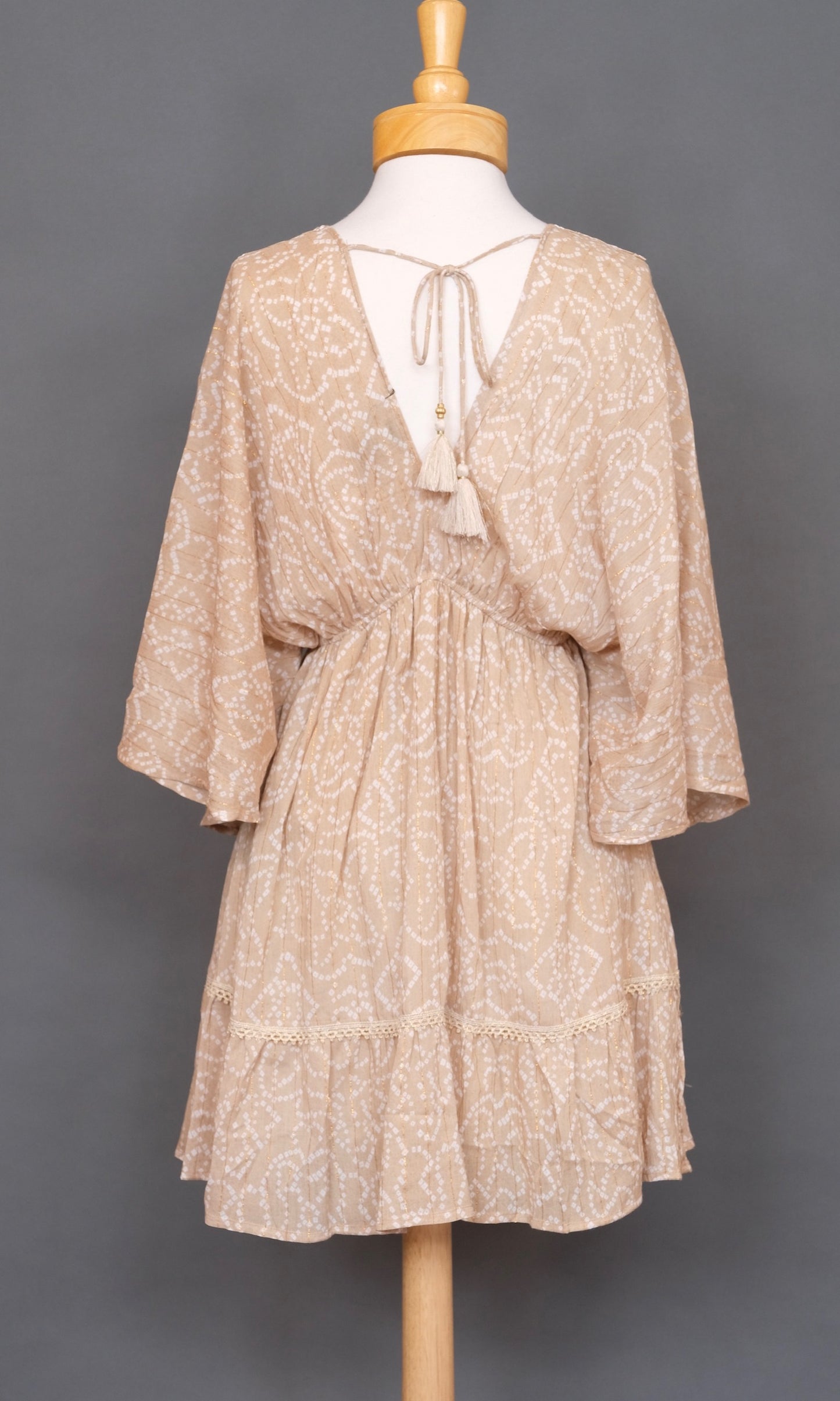 Serenity Dress Short in Sand