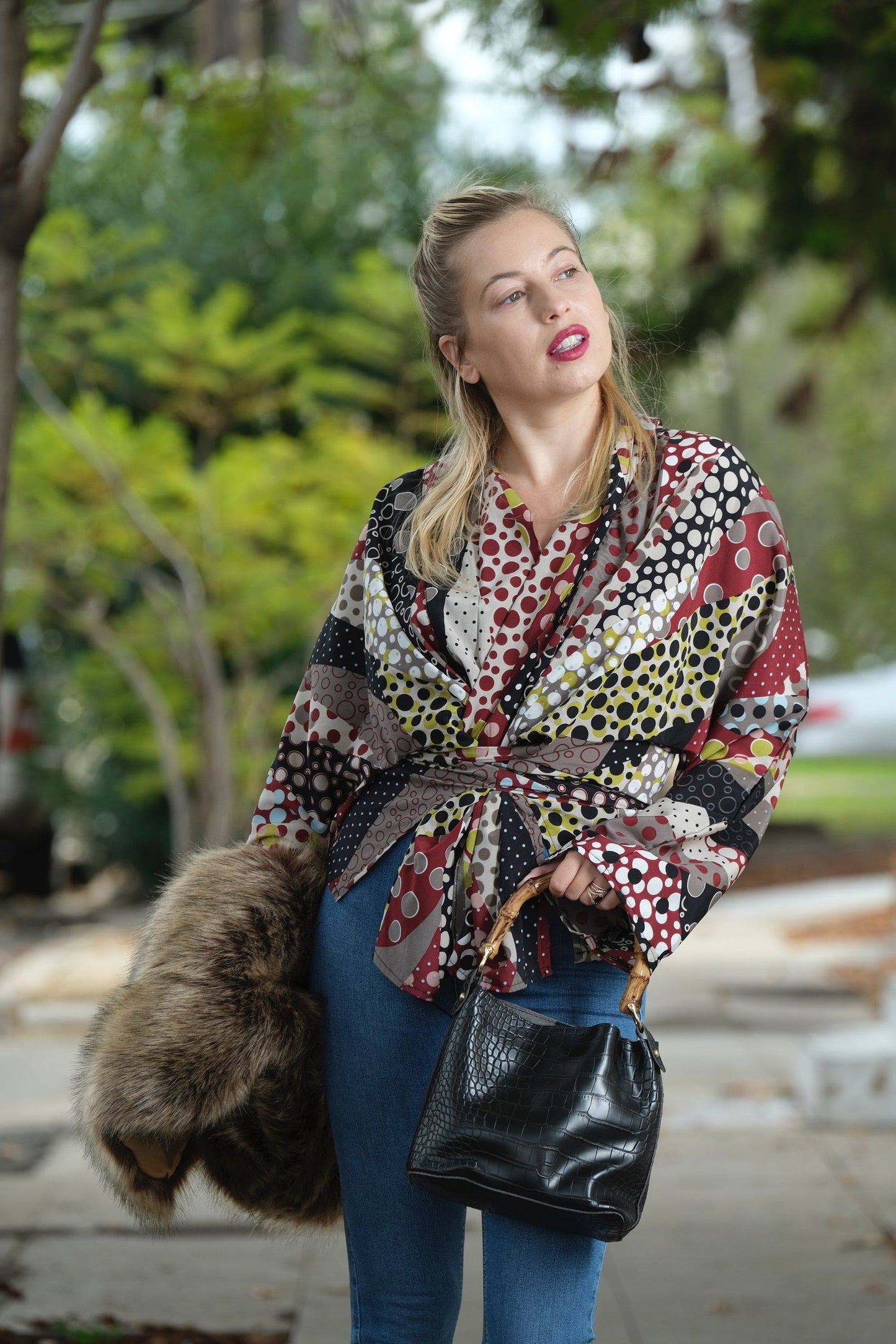 Diana Faux Fur Scarf