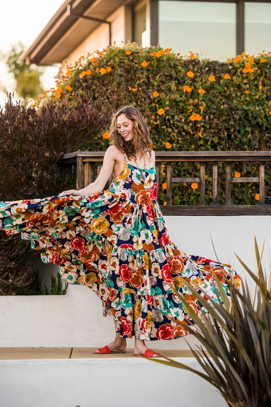 Poppy Villa Dress By Jennafer Grace