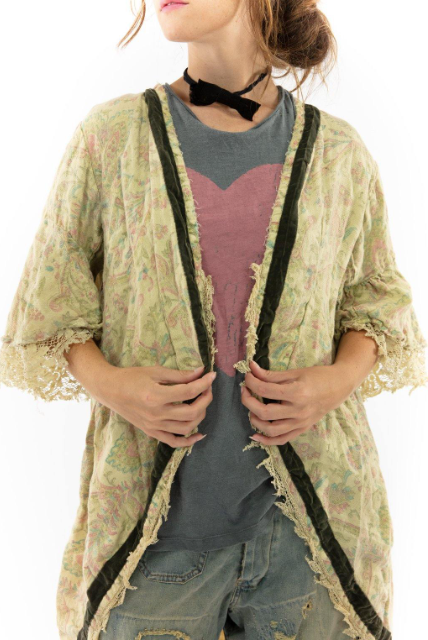 Block Print Fiala Jacket by Magnolia Pearl
