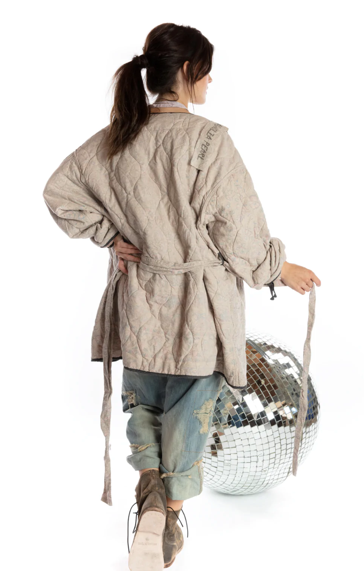 Quilted Aleda Coat by Magnolia Pearl