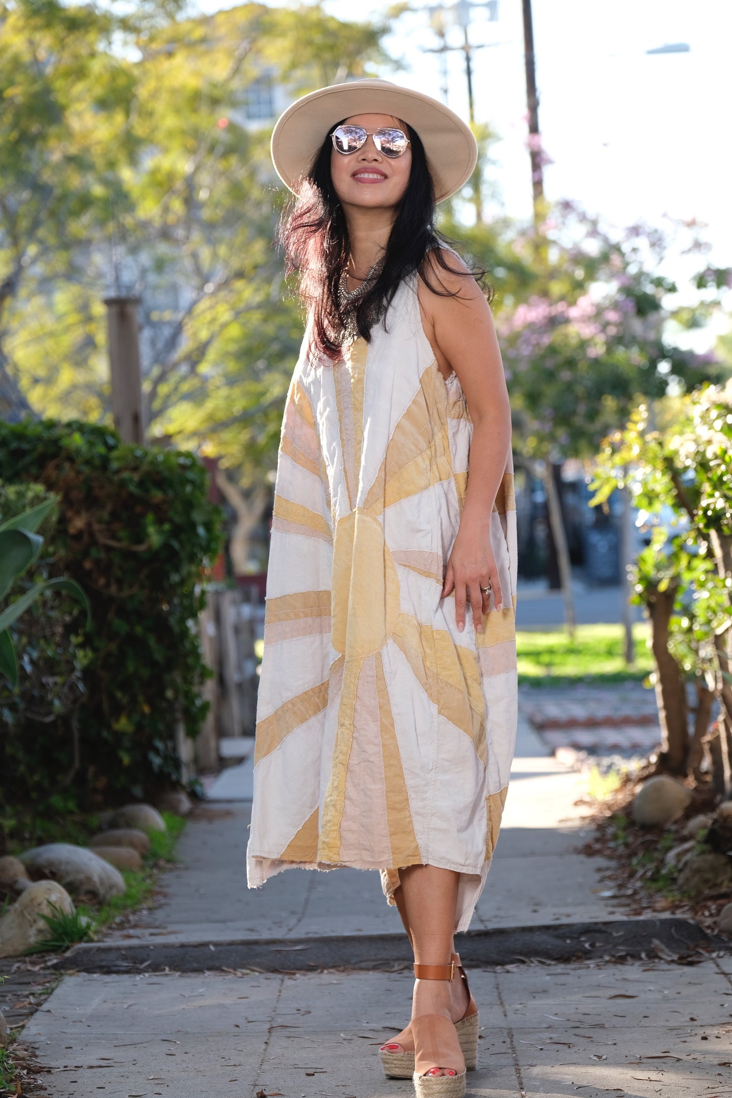 Quiltwork Layla Tank Dress (Moonlight) by Magnolia Pearl