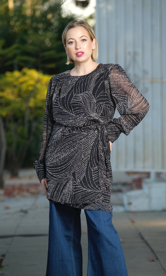 It's a Wrap ! Mini Dress/Tunic