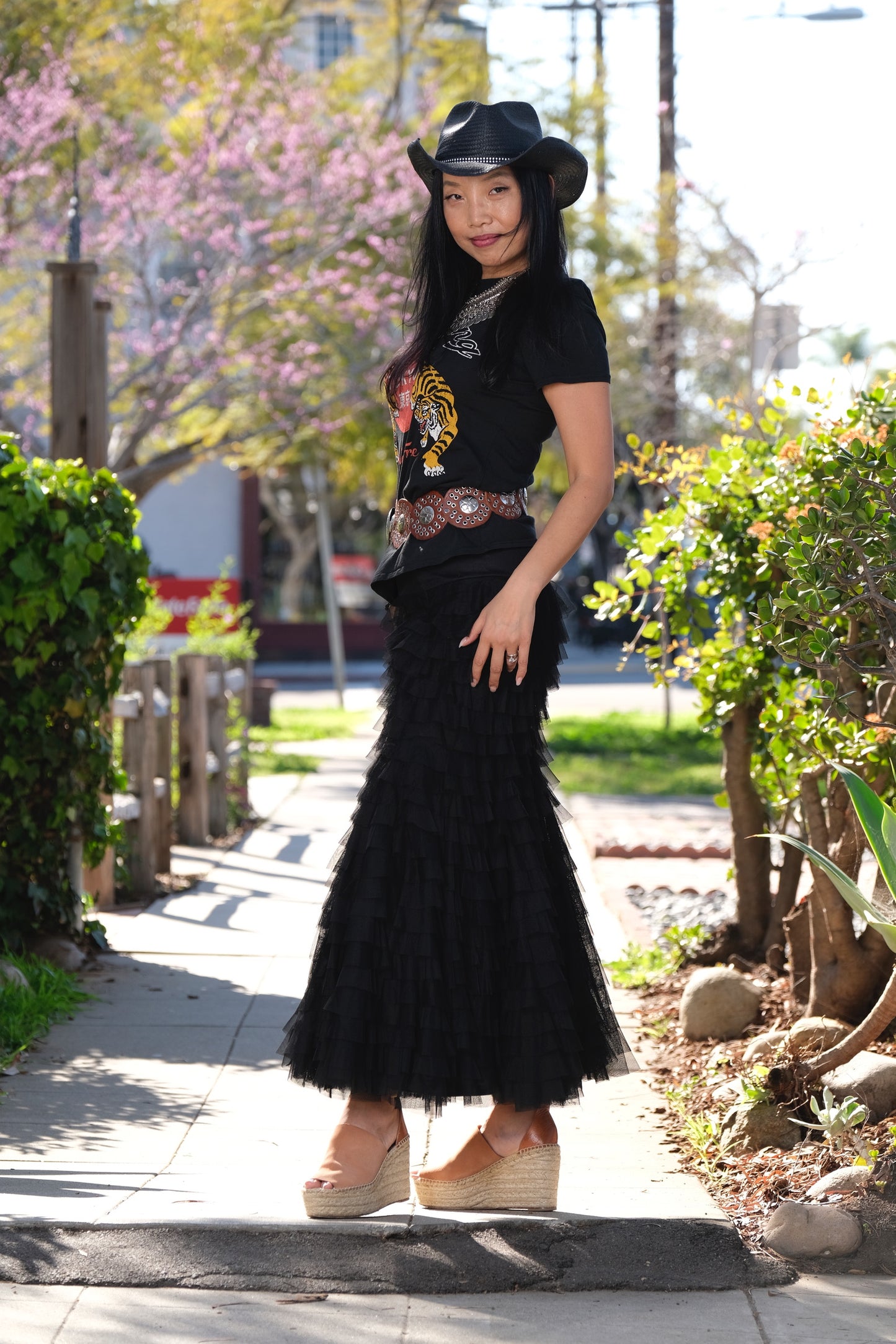 The Arielle Skirt in Black