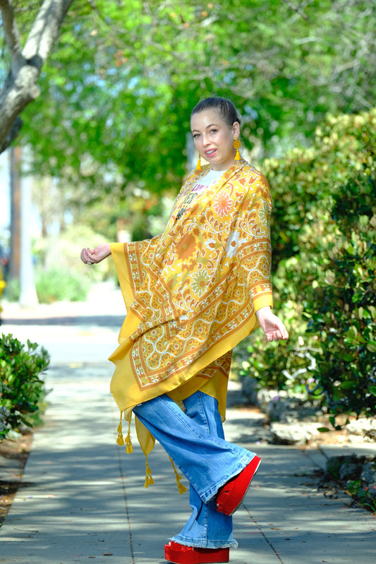 Del Rio Duster in Saffron