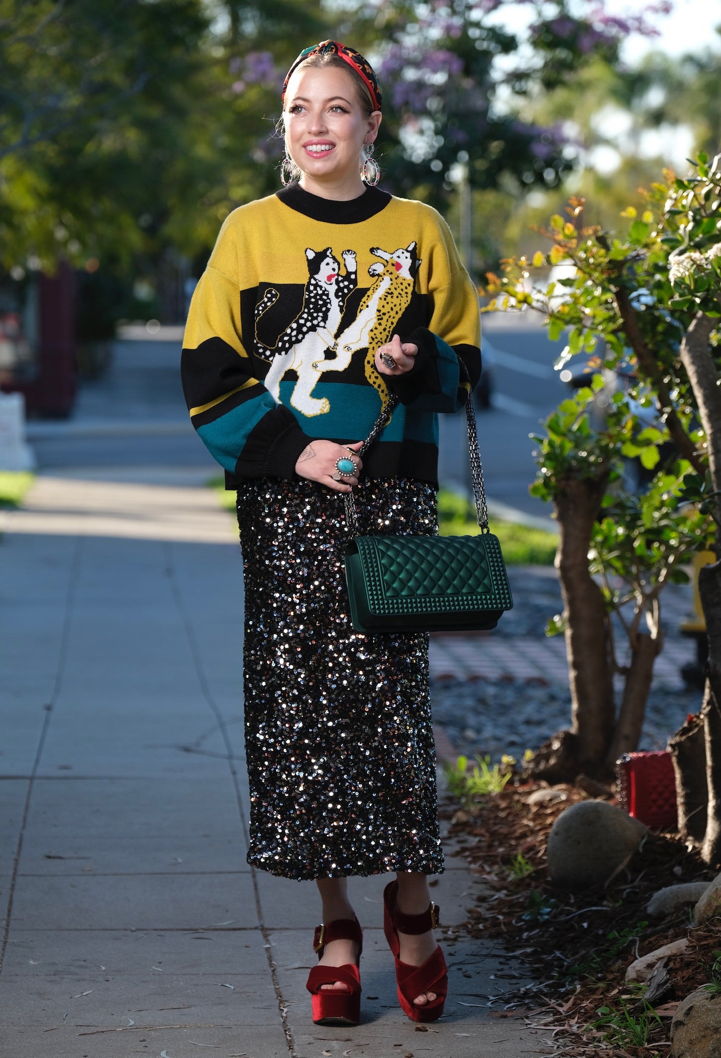 Super Star Sequin Skirt