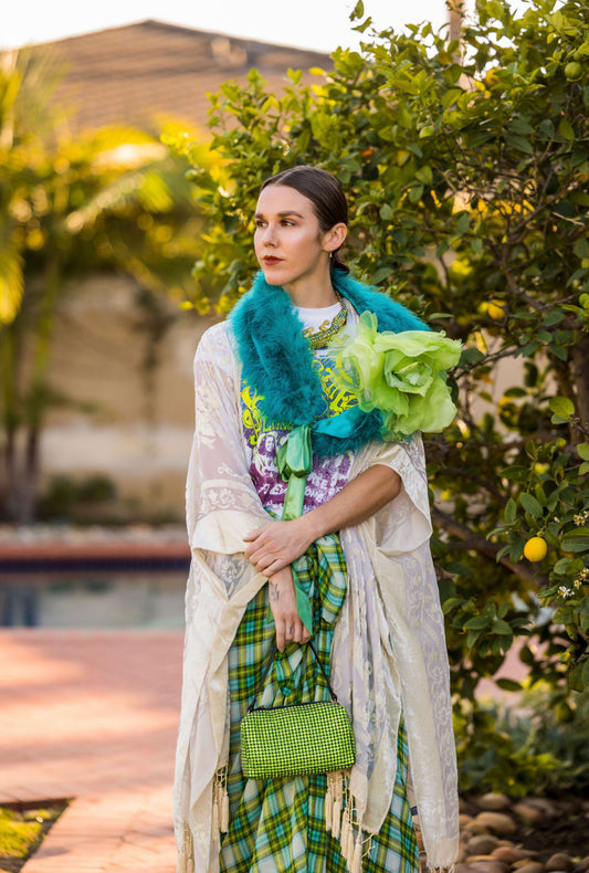 Lucky Plaid Sarong