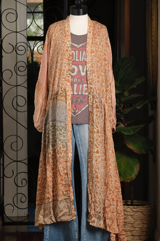Evermore Duster in Faded Terracotta Path