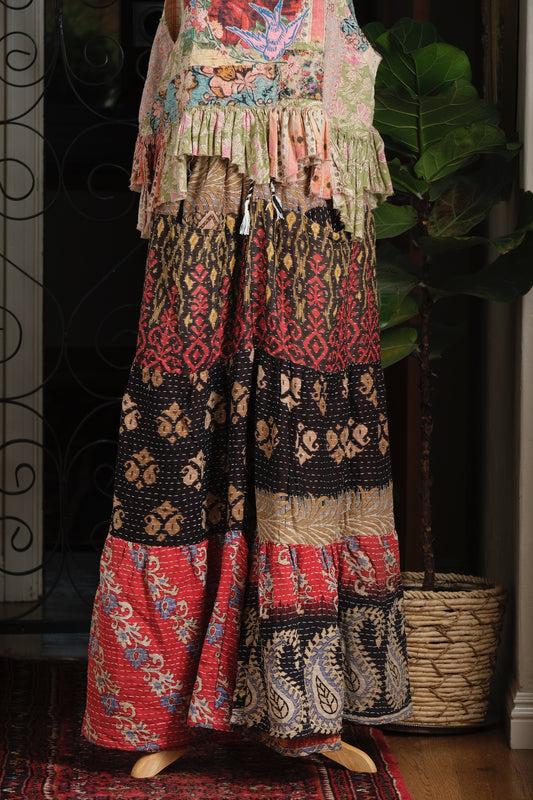 Pocket Pant in Dark Garden