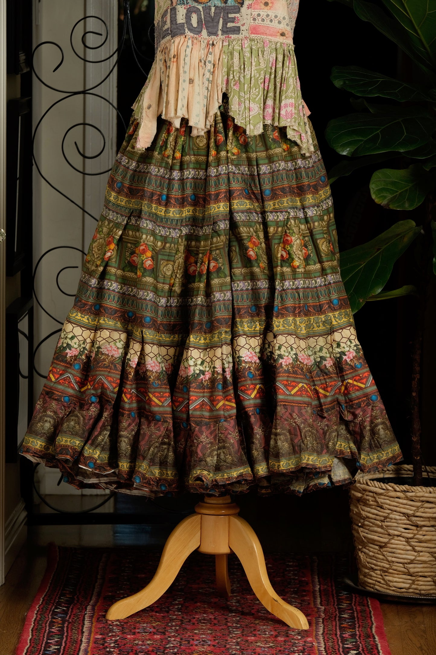 Gypsy Skirt in Zelda's Garden