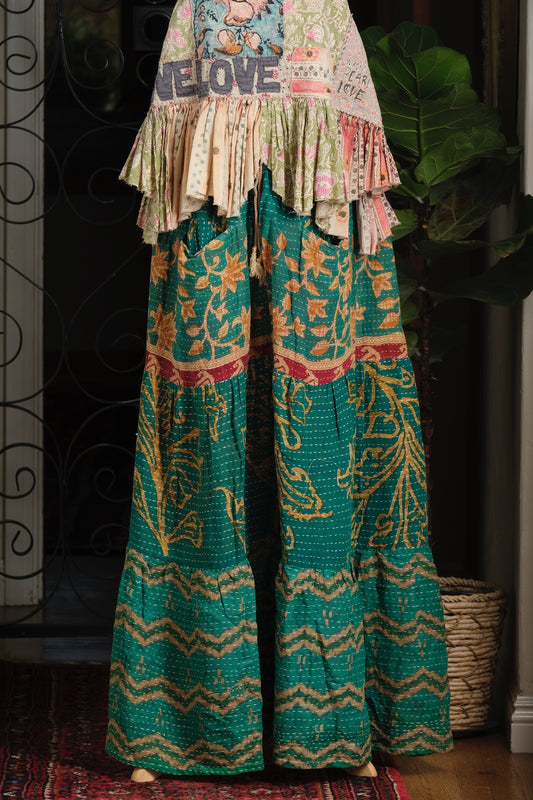 Pocket Pant in Golden Lotus