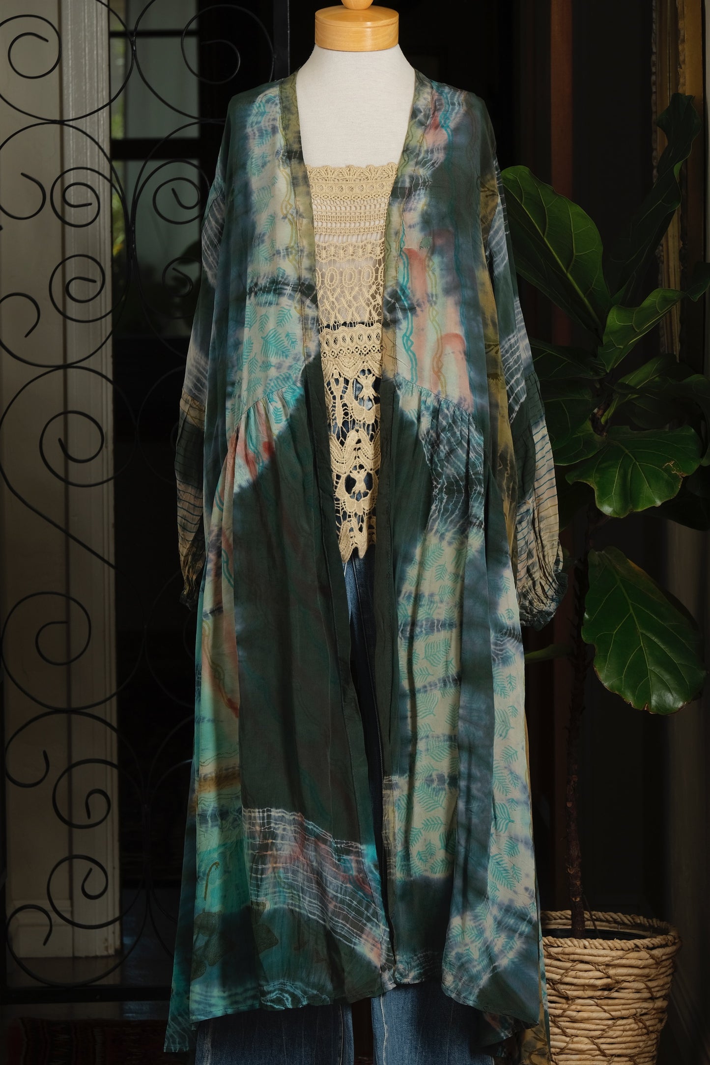 Evermore Duster in Tie Dye Magic