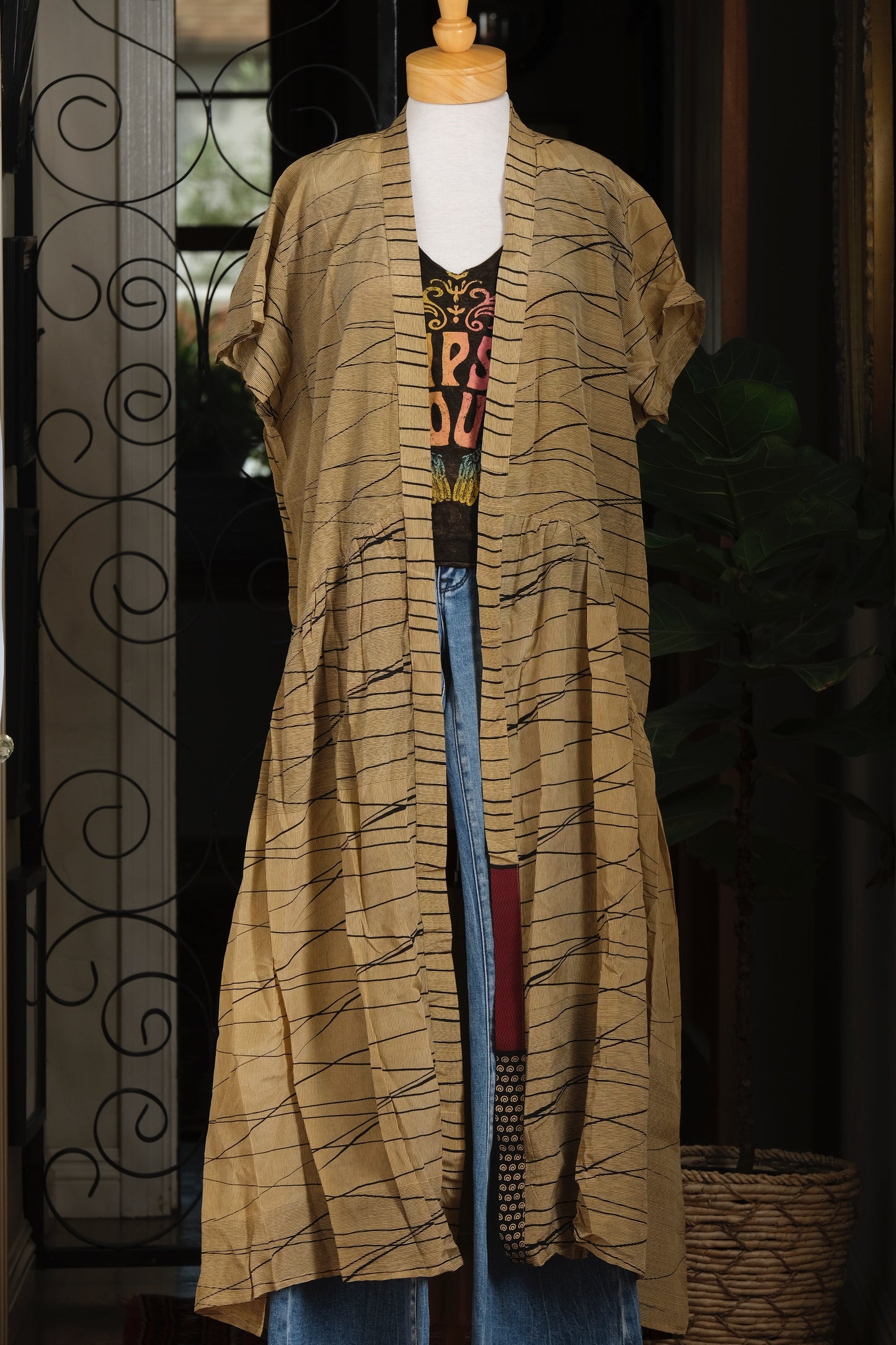 Summer Evermore Duster in On A Wire